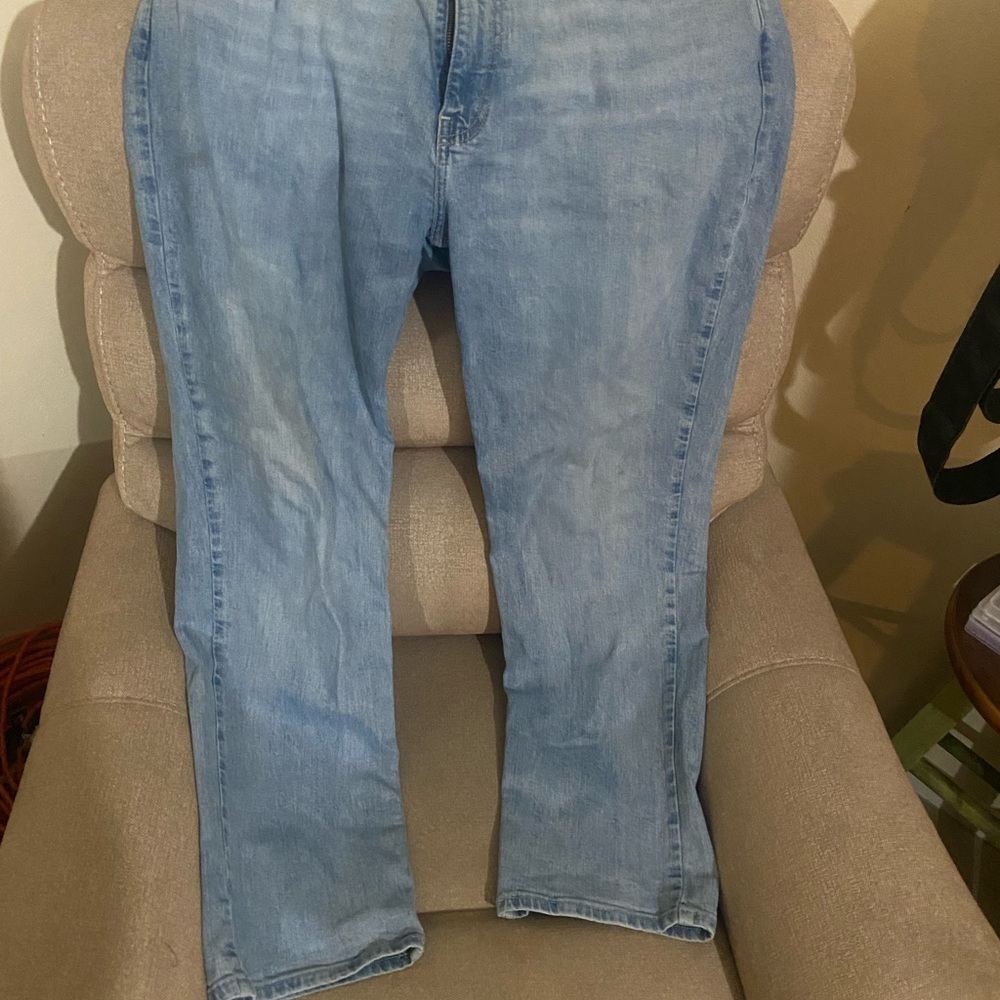 Abercrombie & Fitch Light Blue Straight Jeans